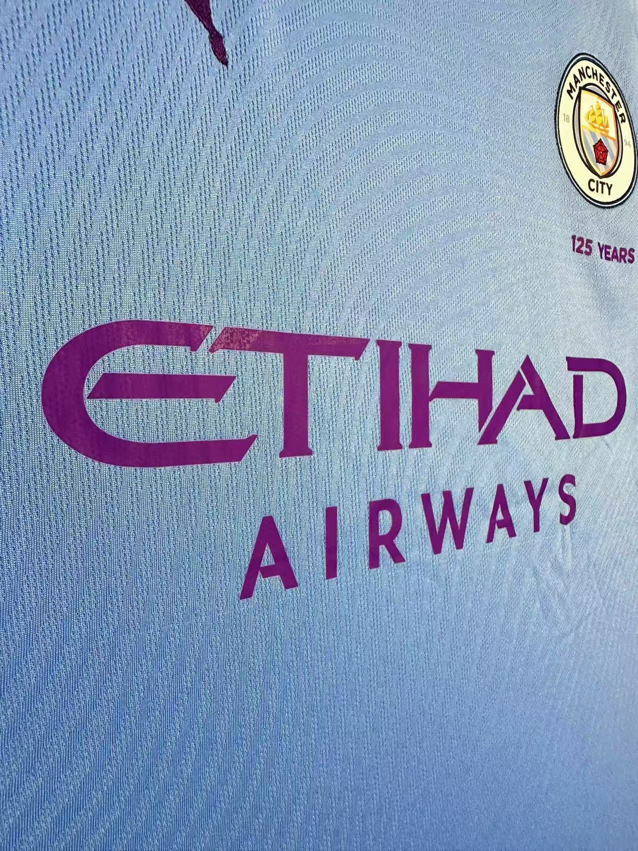 19/20 Manchester City home retro version S-XXL