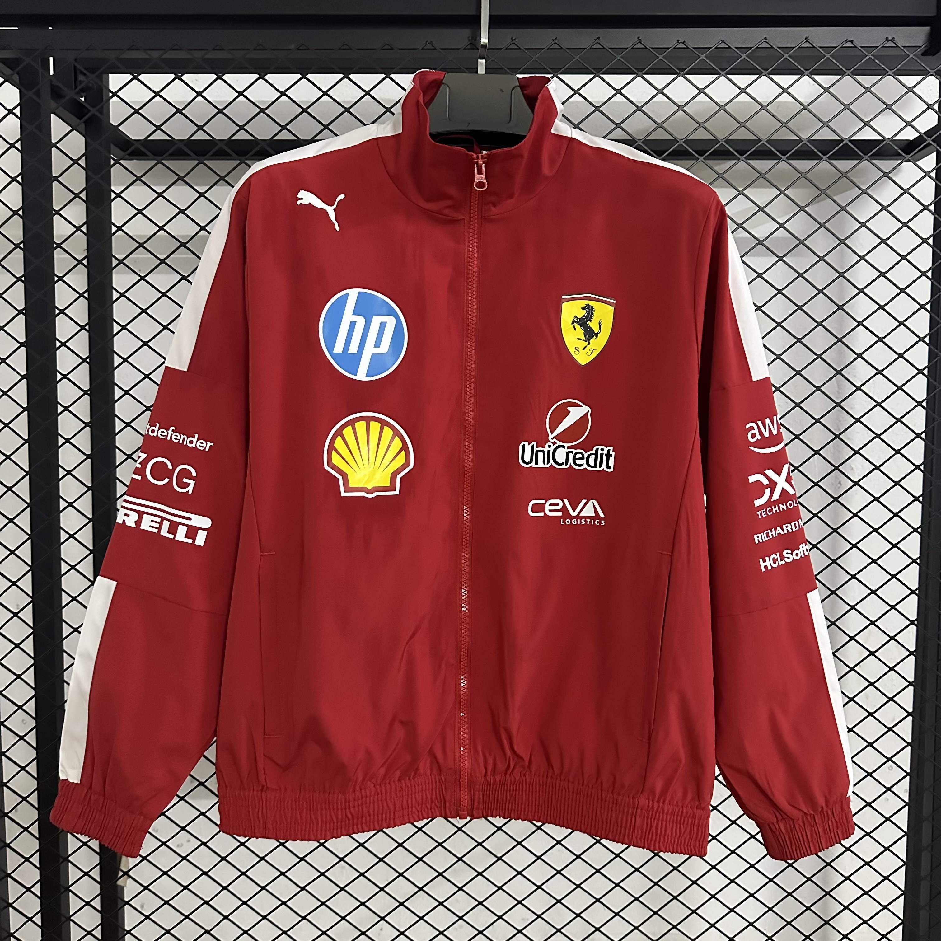 2025 Ferrari F1 Red windbreak
