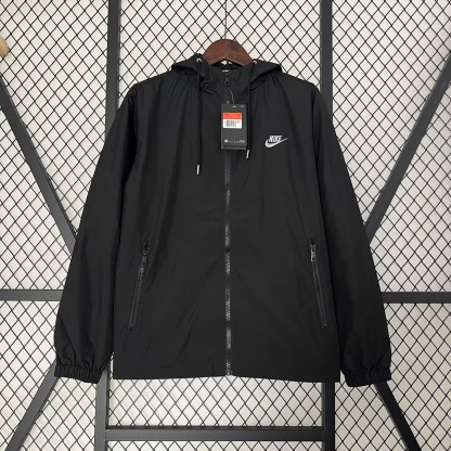 2024 Nike Casual black Windbreaker S-XXL