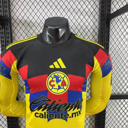 25/26 Club America home long sleeve player version S-4XL