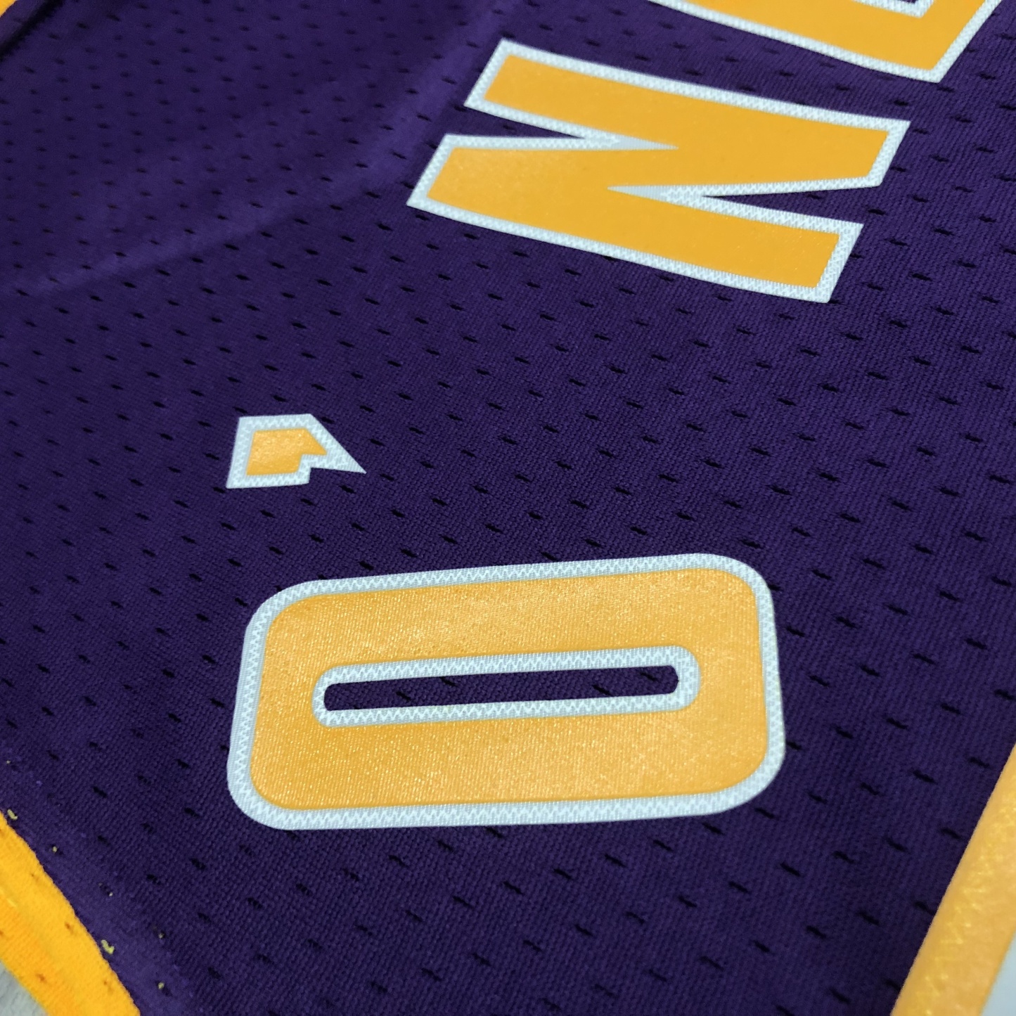 99/00 NBA Los Angeles Lakers O´neal purple Heat pressed retro version jersey S-XXL