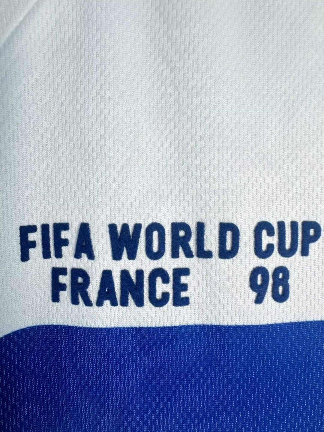 1998 France away long sleeve final retro version S-XXL
