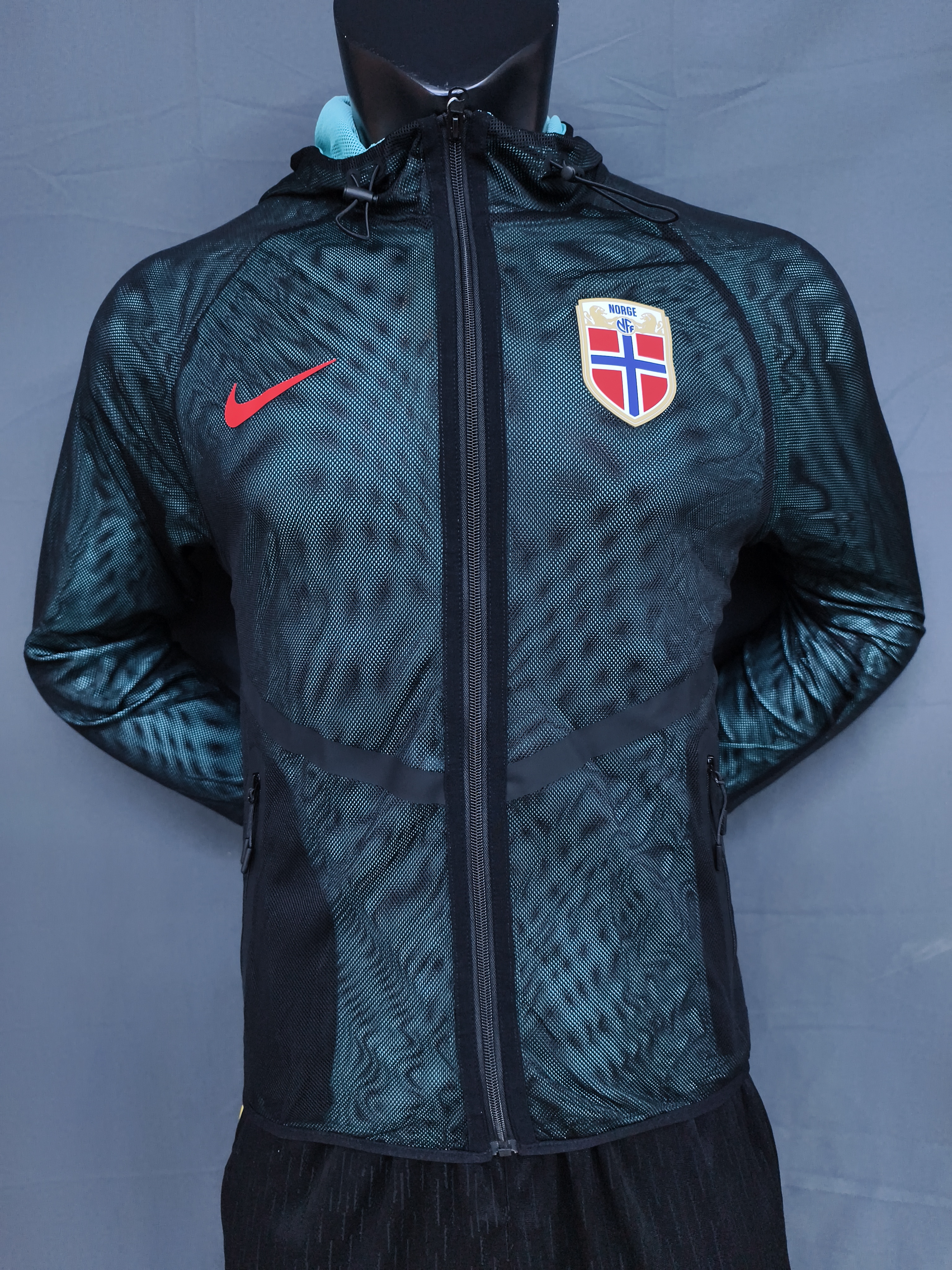 2026 Norway black Anthem player version Jacket S-3XL