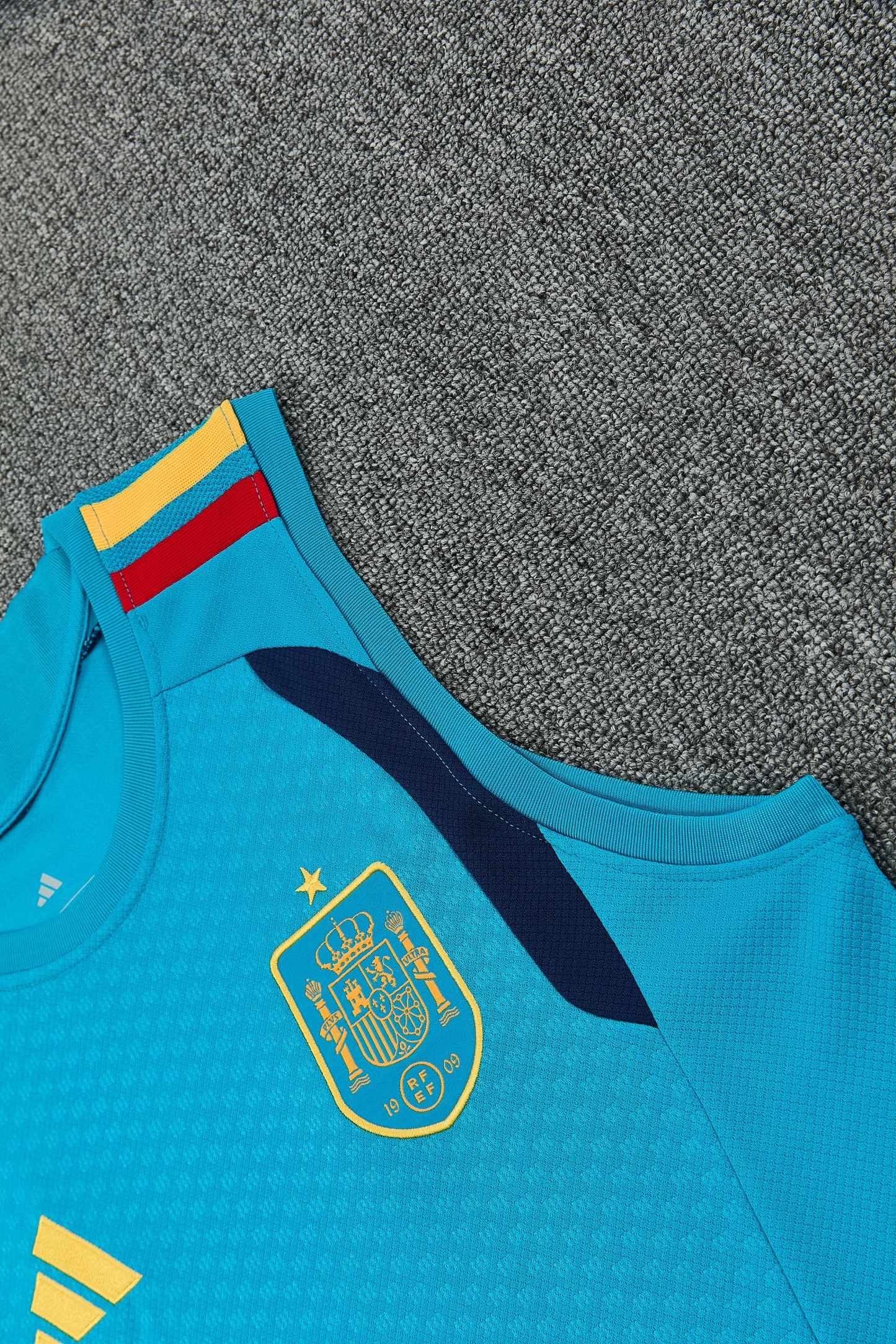 2026 Spain blue vest training suit S-XXL