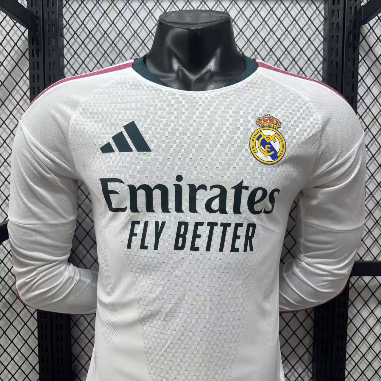 26/27 re@l Medrid home long sleeve player version S-4XL