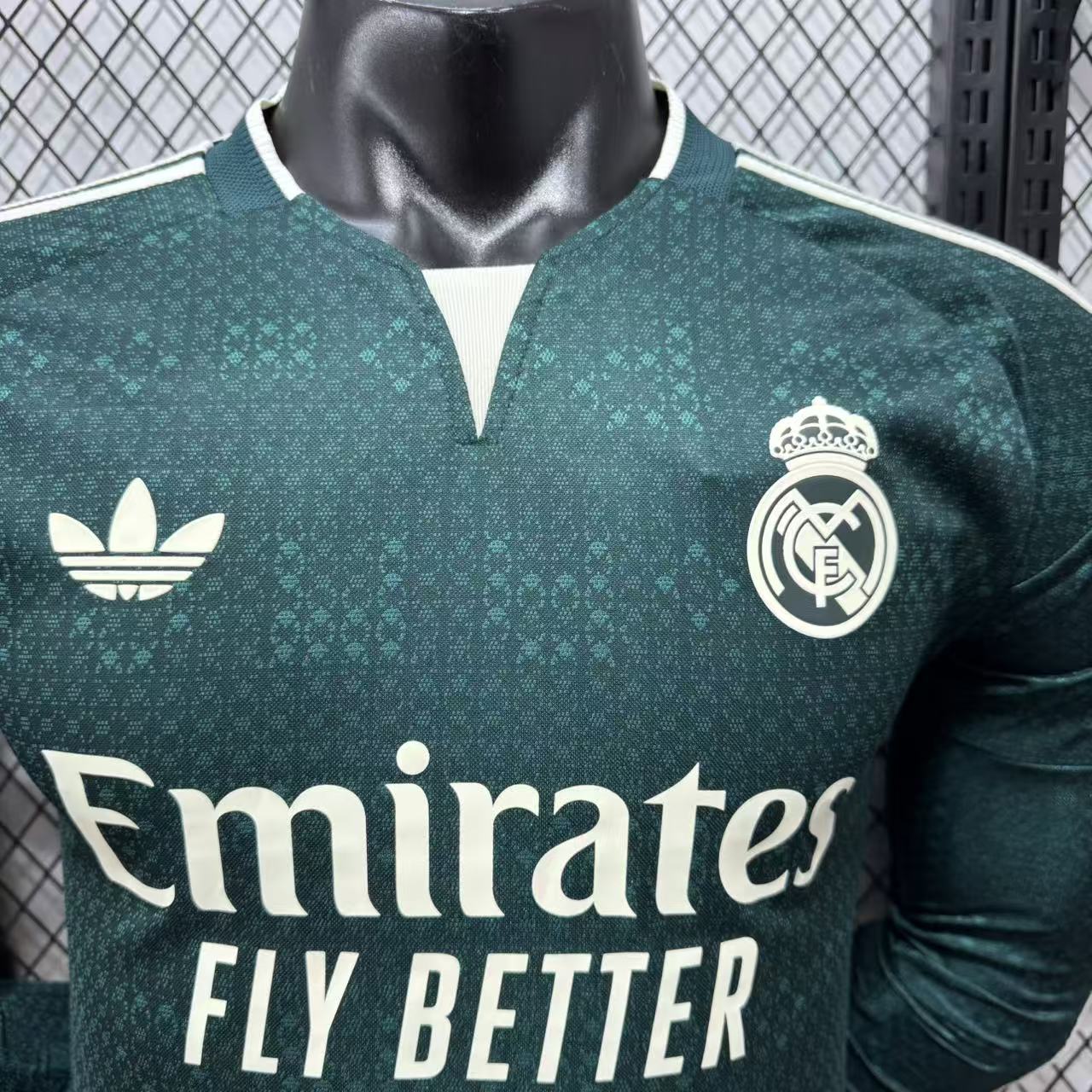 26/27 re@l Medrid away long sleeve player version S-3XL
