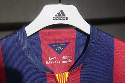 Retro 2014/15 Barcelona Home player version Size S-3XL