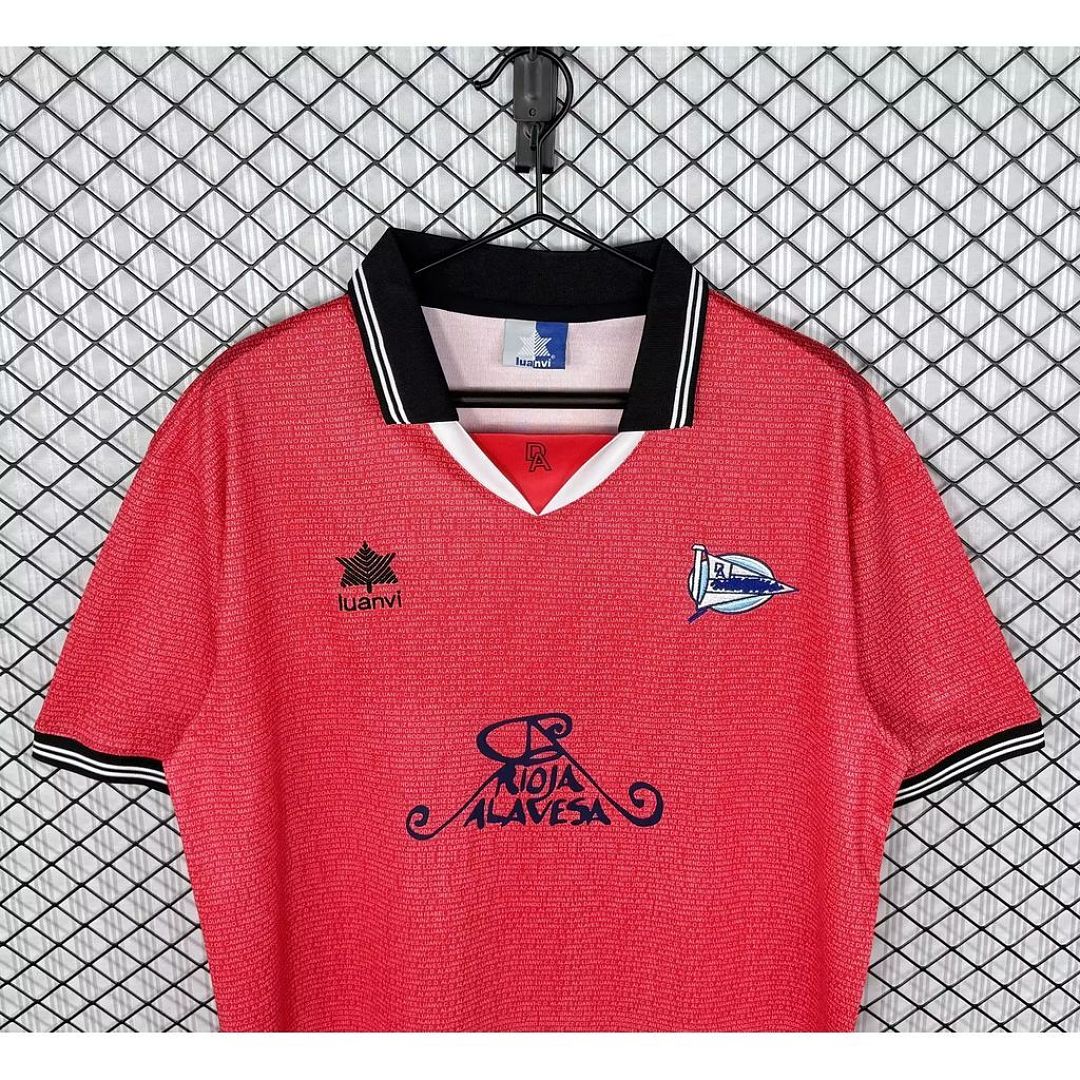 00/01 Deportivo Alaves away retro version S-XXL