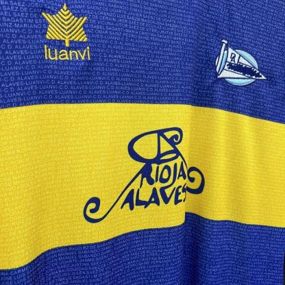 00/01 Deportivo Alaves Champions League Final Vintage retro version S-XXL