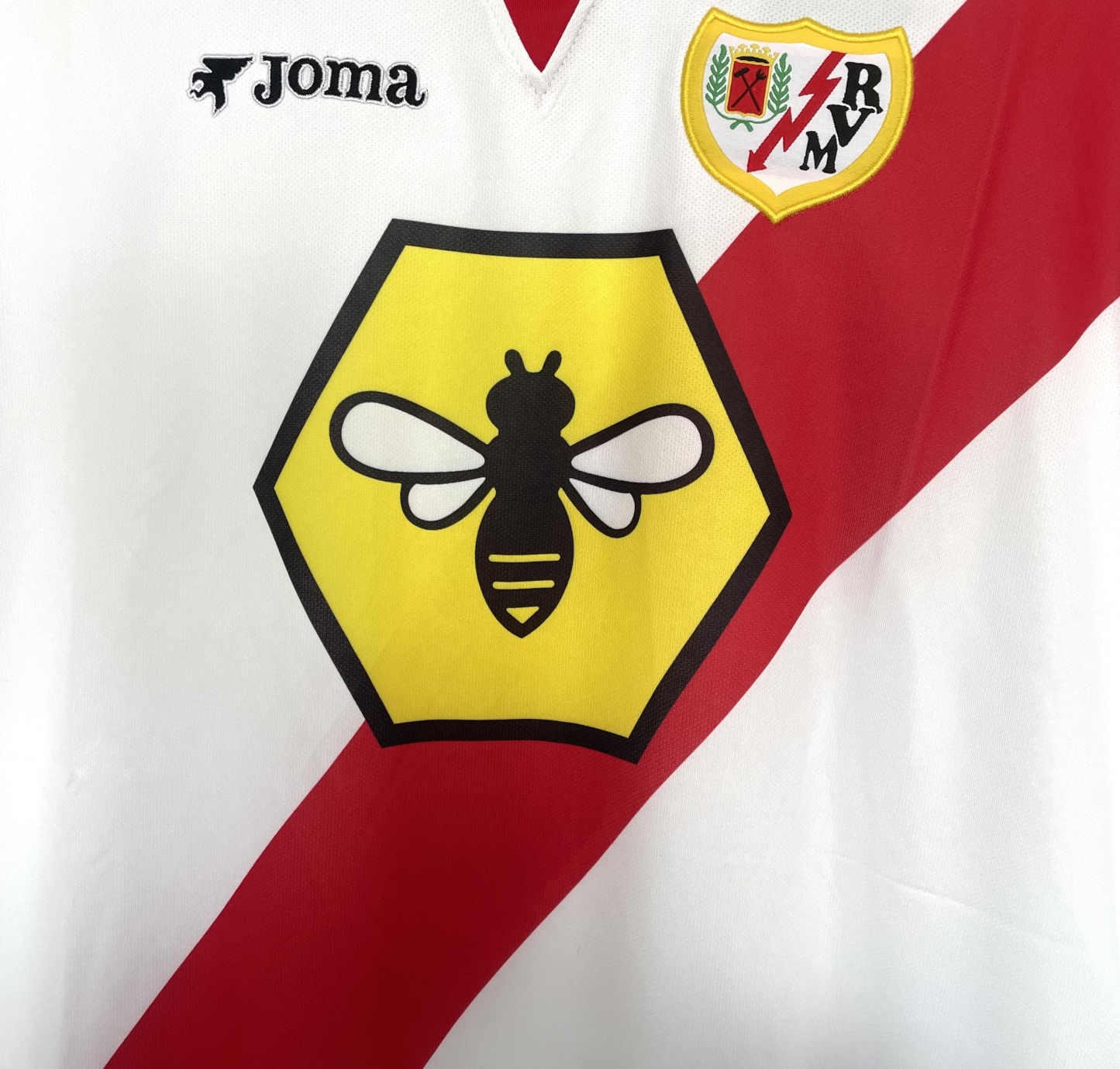 01/02 Rayo Vallecano home retro version S-XXL