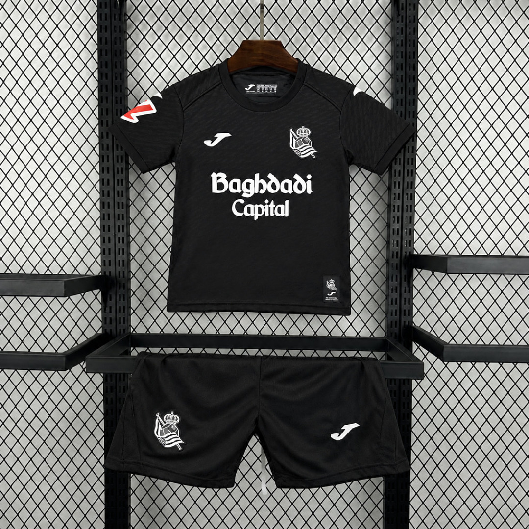 26/27 Real Sociedad away kids version size 16-28