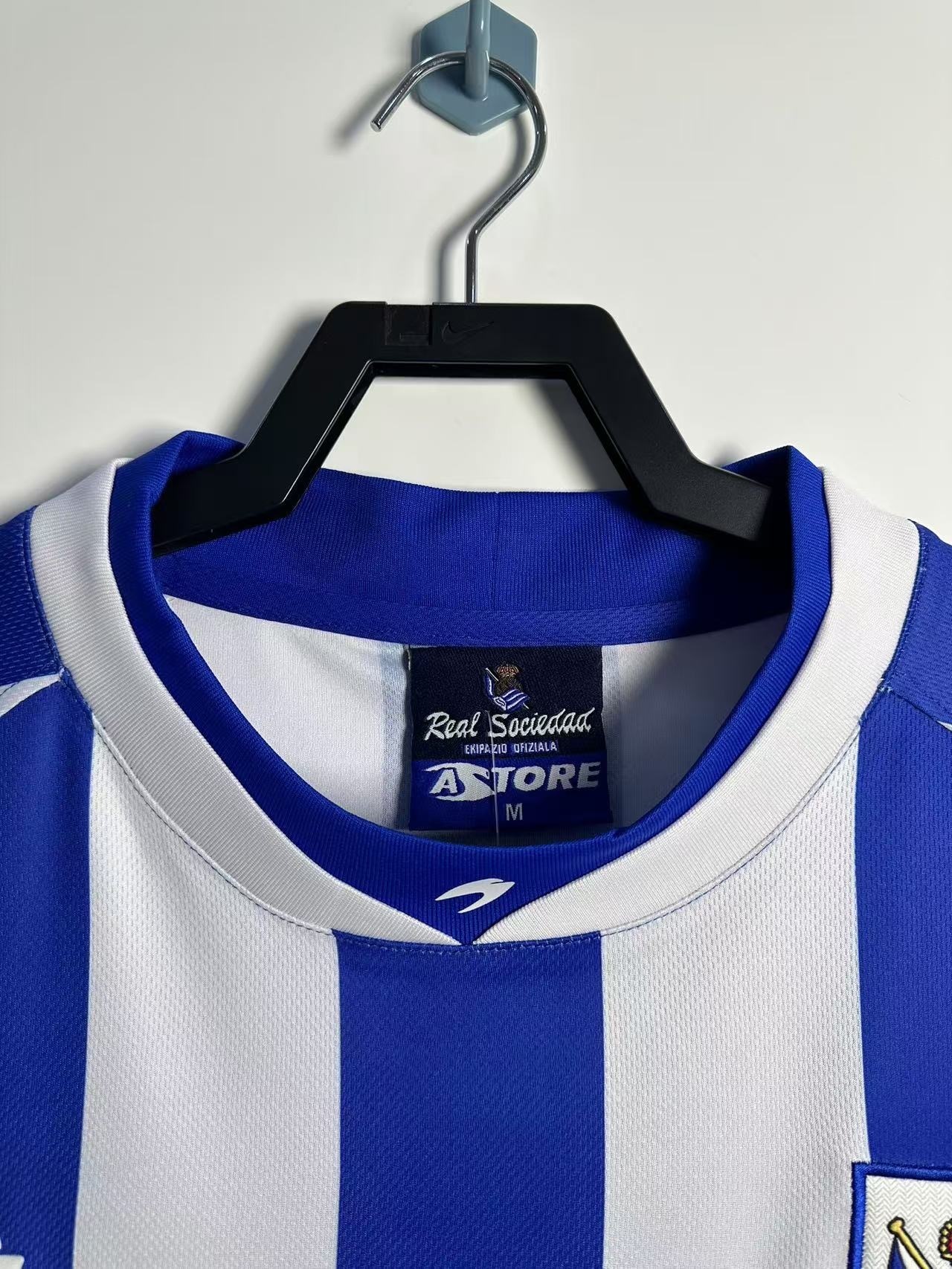 02/03 Real Sociedad home retro version S-XXL