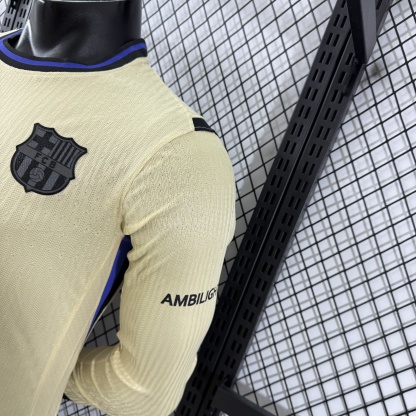 25/26 Barcelona away long sleeve player version S-3XL