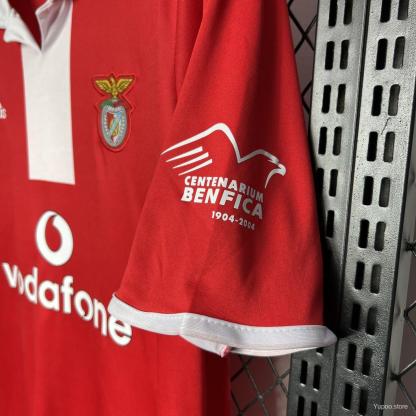 04/05 Benfica home retro version S-XXL