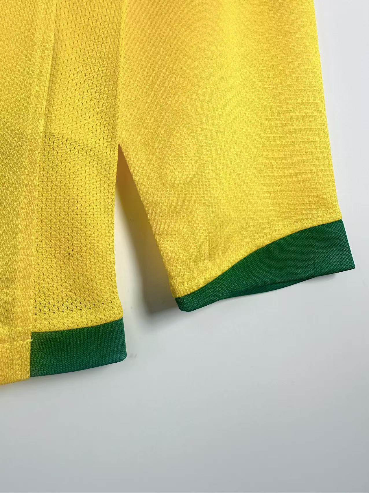 Retro 2006 Brazil home long sleeve S-XXL