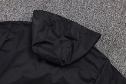 24/25 AC Mlian black Full-Zip with hat Jacket Suit