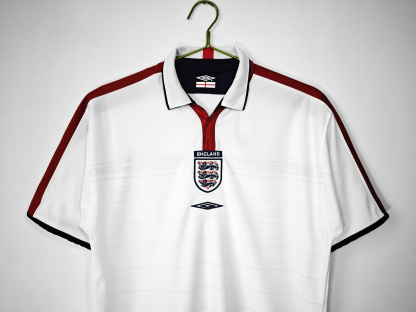 2004 England home retro version S-XXL