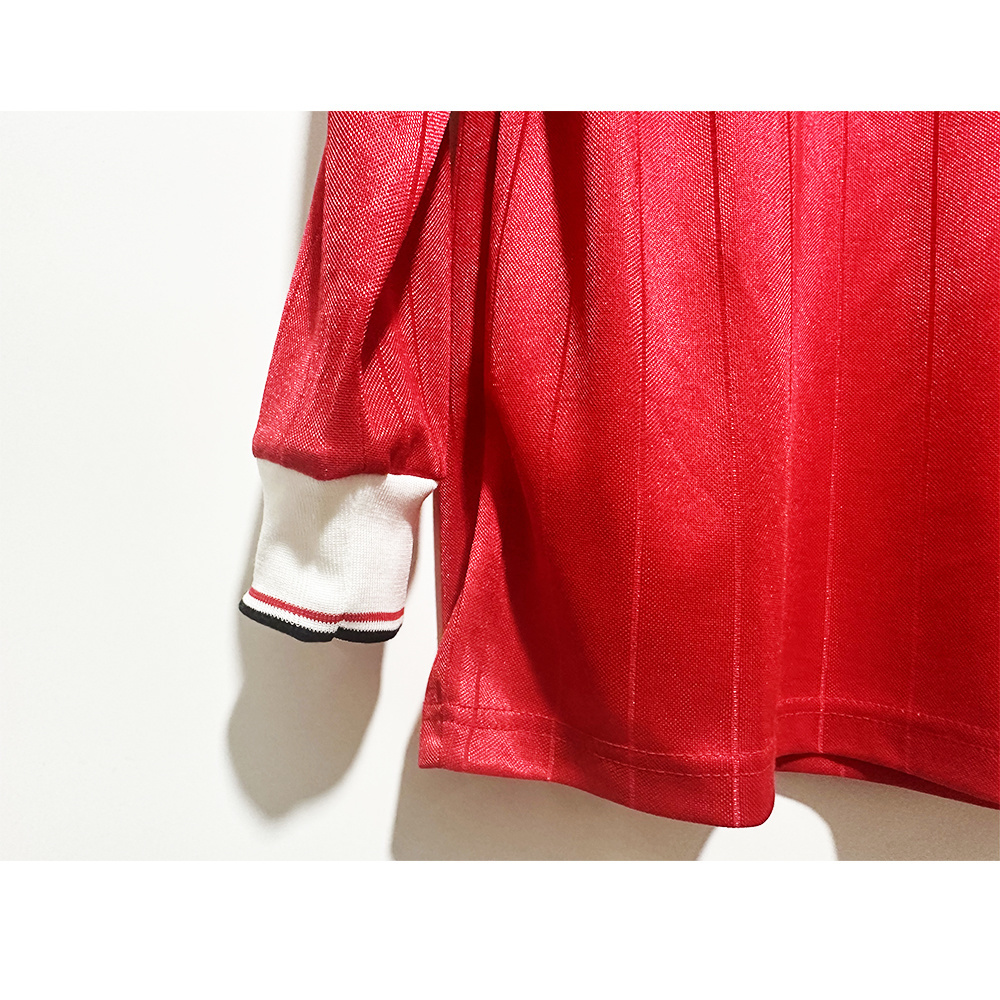 82/83 Manchester United home long sleeve retro version S-2XL