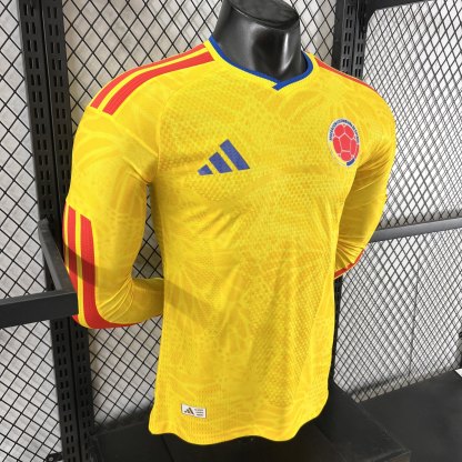2026 Colombia home long sleeve player version S-3XL