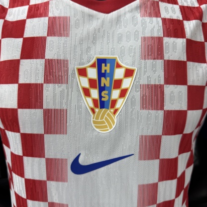 2026 Croatia home player version S-XXL