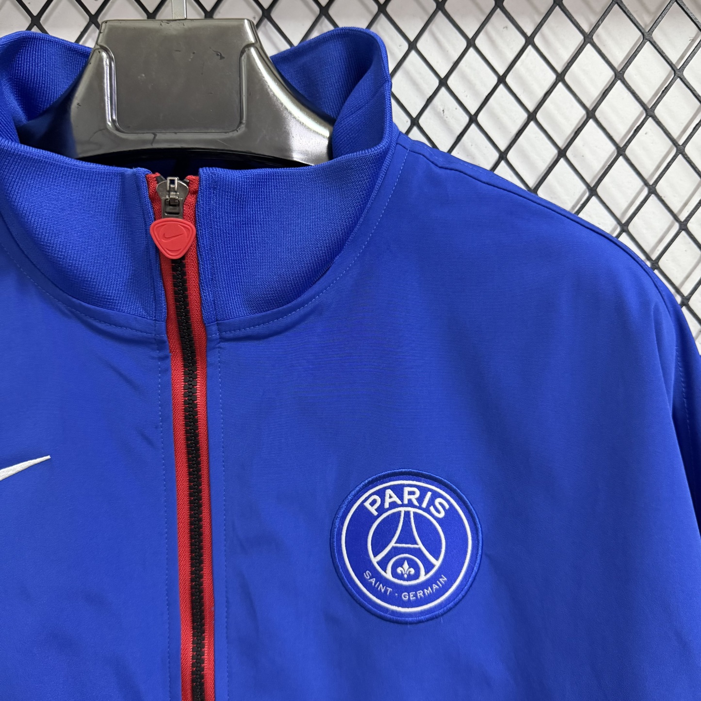25/26 Windbreaker Paris Saint-Germain PSG training Blue Waterproof thickened version S-XXL