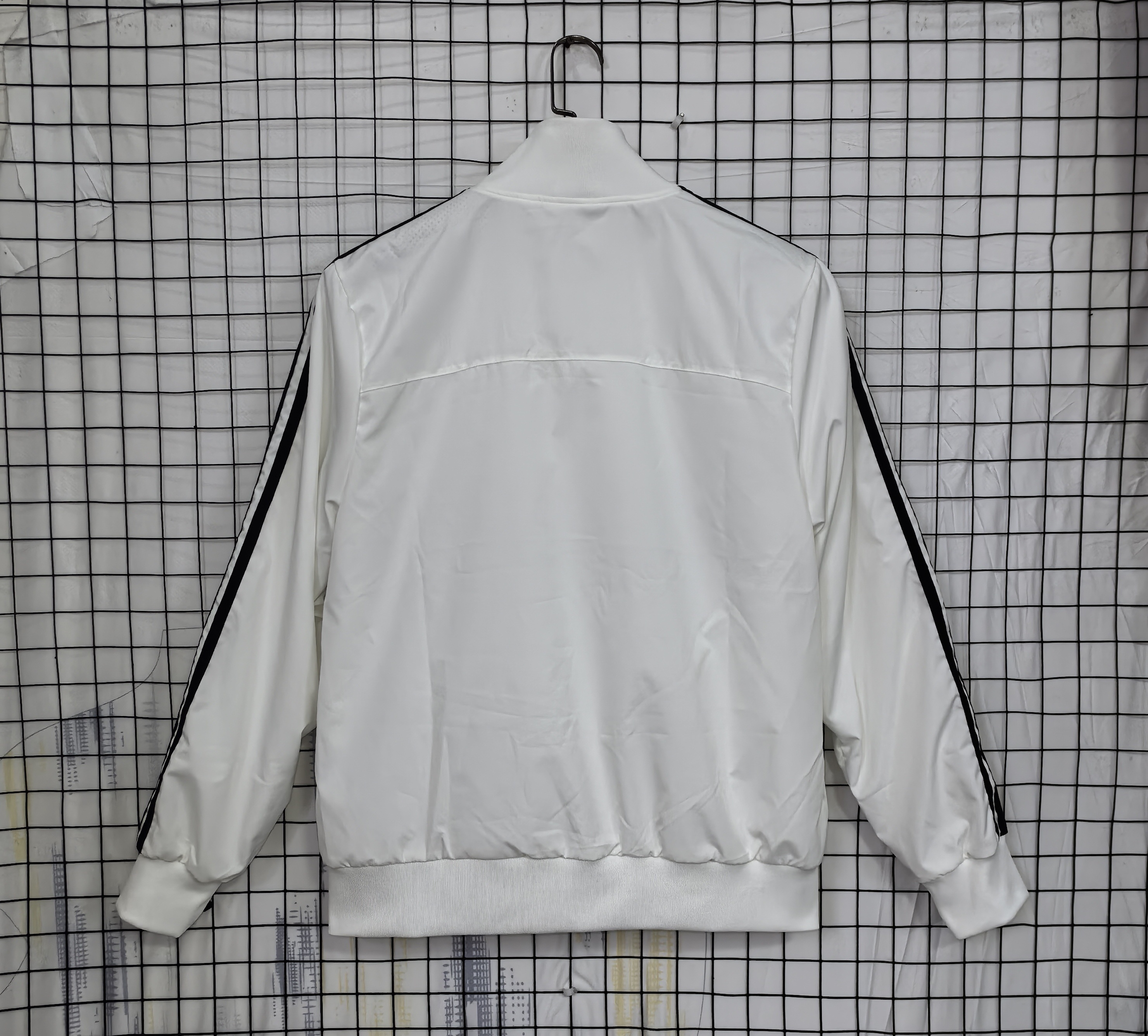 13/14 Windbreaker real M@drid training white Waterproof thickened retro version S-XXL