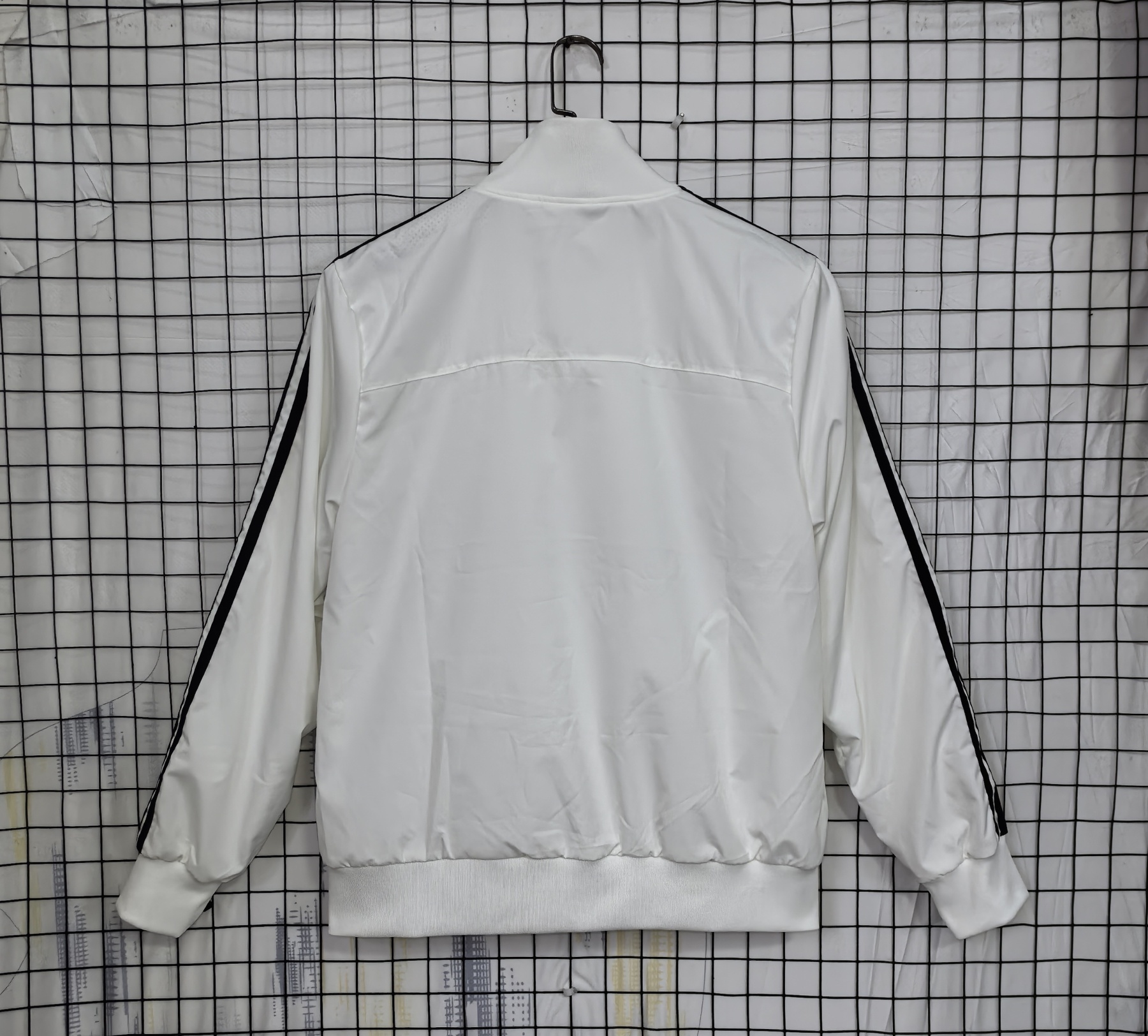13/14 Windbreaker real M@drid training white Waterproof thickened retro version S-XXL