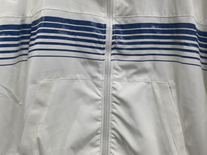 12/13 Windbreaker real M@drid training white Waterproof thickened retro version S-XXL