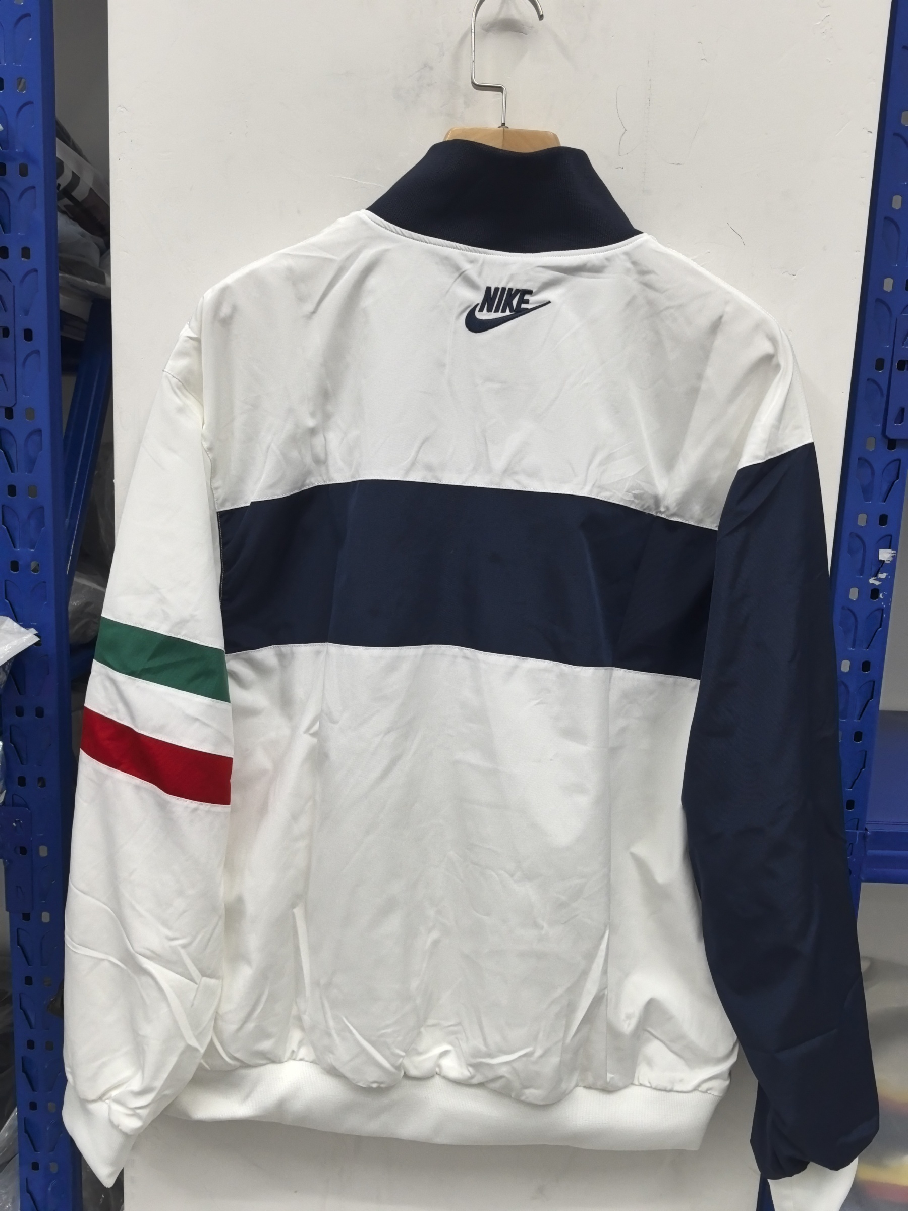 1996 retro Windbreaker Italy training white Waterproof thickened version S-XXL