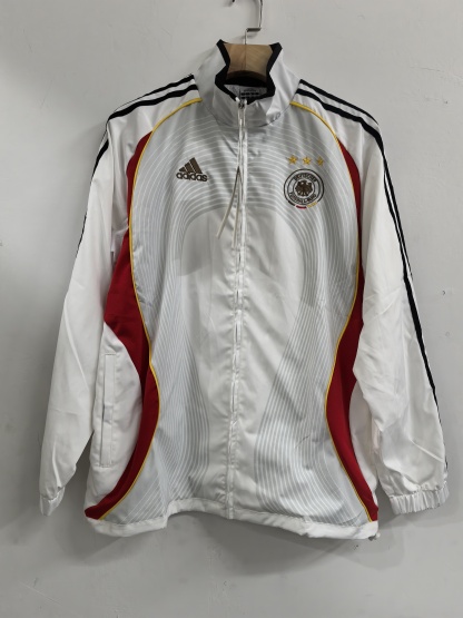 06/07 retro Windbreaker Germany training white Waterproof thickened version S-XXL