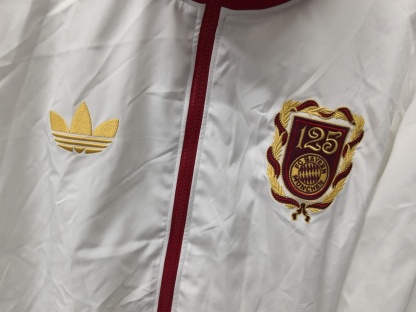 125th anniversary Windbreaker Bayern training white Waterproof thickened version S-XXL