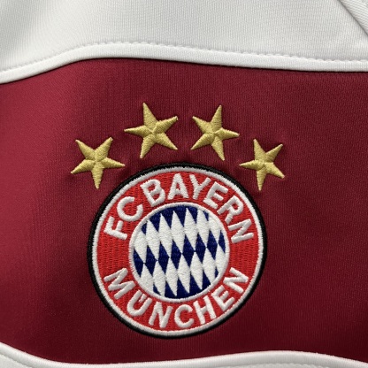 2026 Bayern white long sleeve thickened Hoodie S-4XL