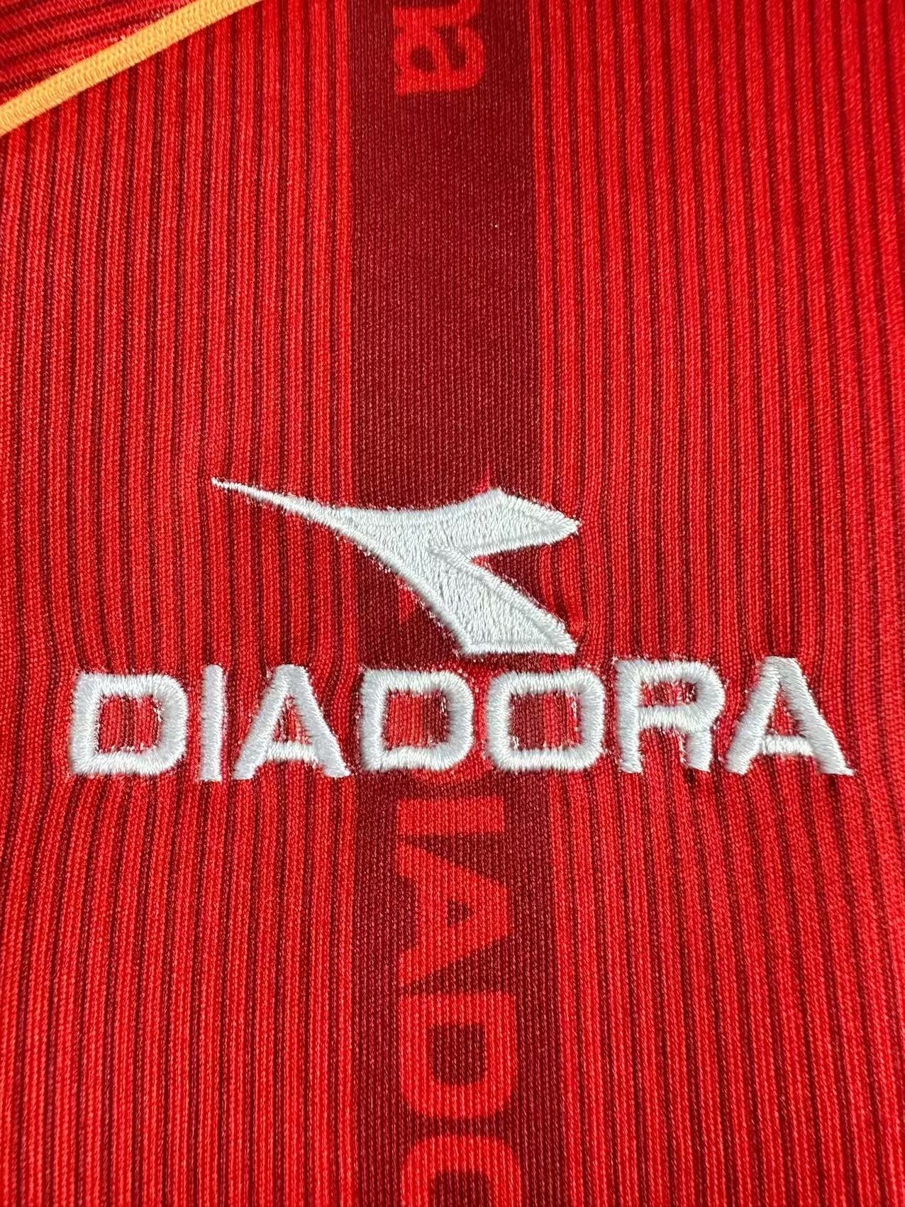 99/00 Roma home long sleeve retro version S-XXL