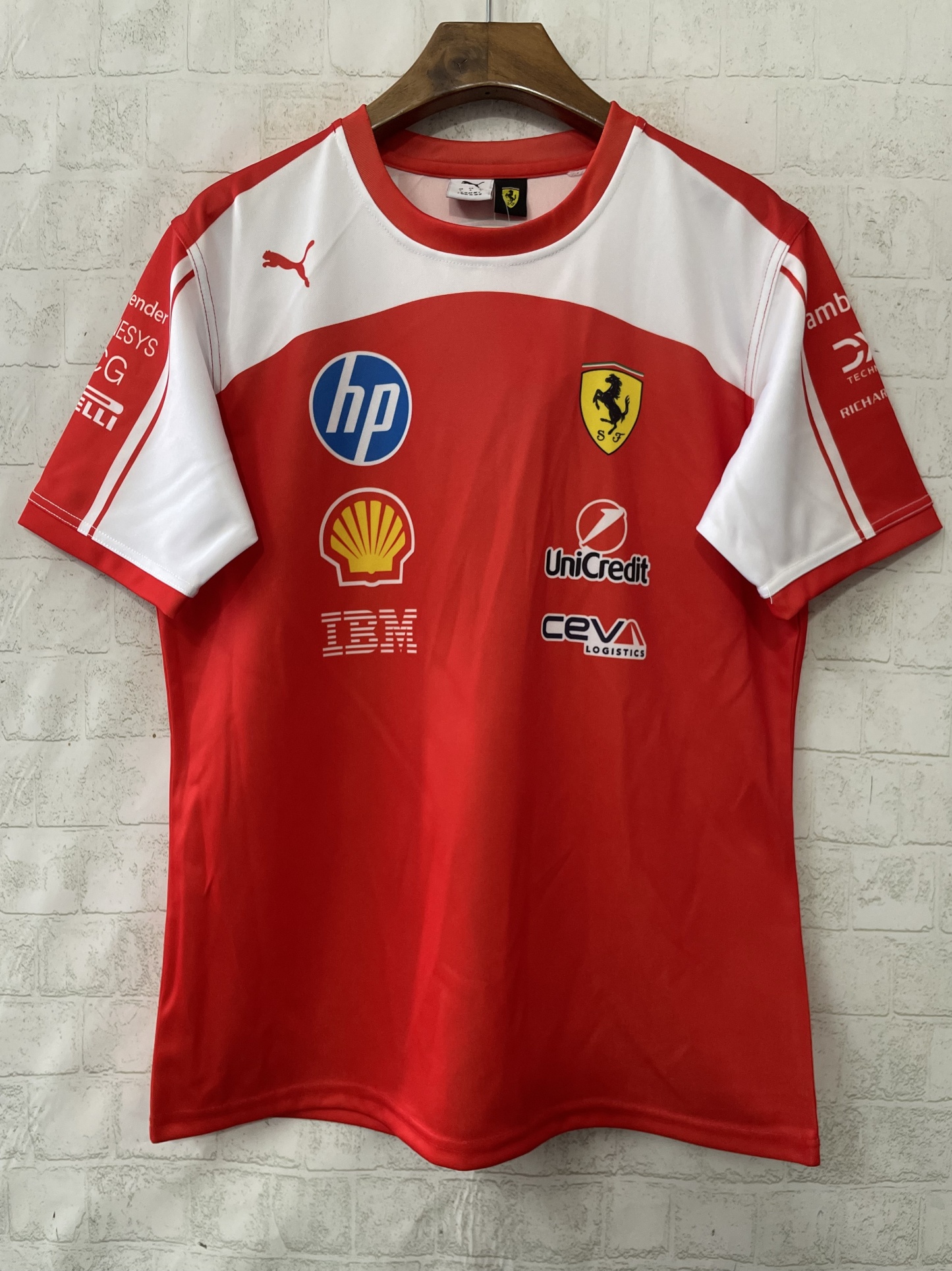 2026 Ferrari F1 Red jersey