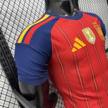 2026 Spain Home two star with champion patch player version S-4XL