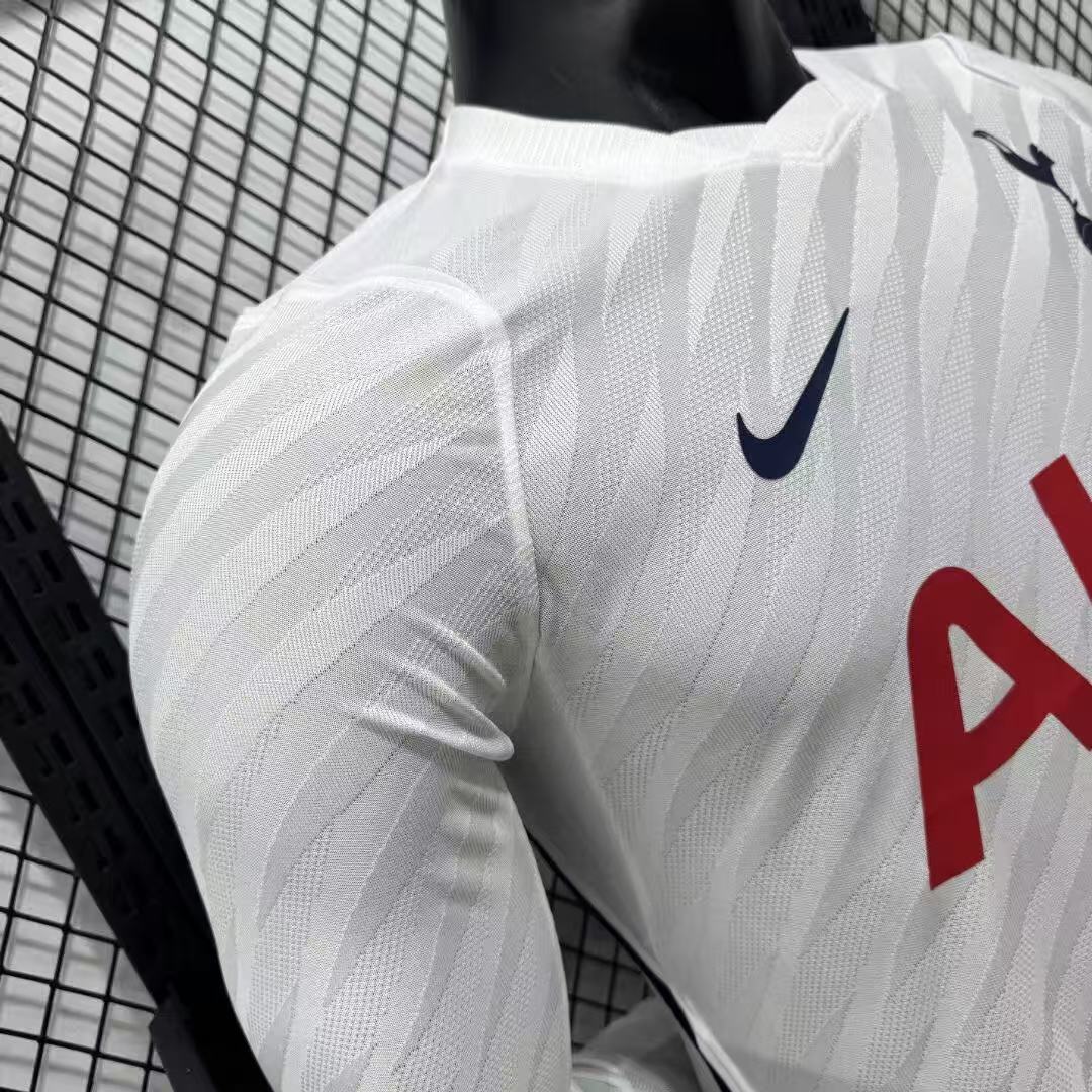 26/27 Tottenham hotspur home long sleeve player version S-3XL