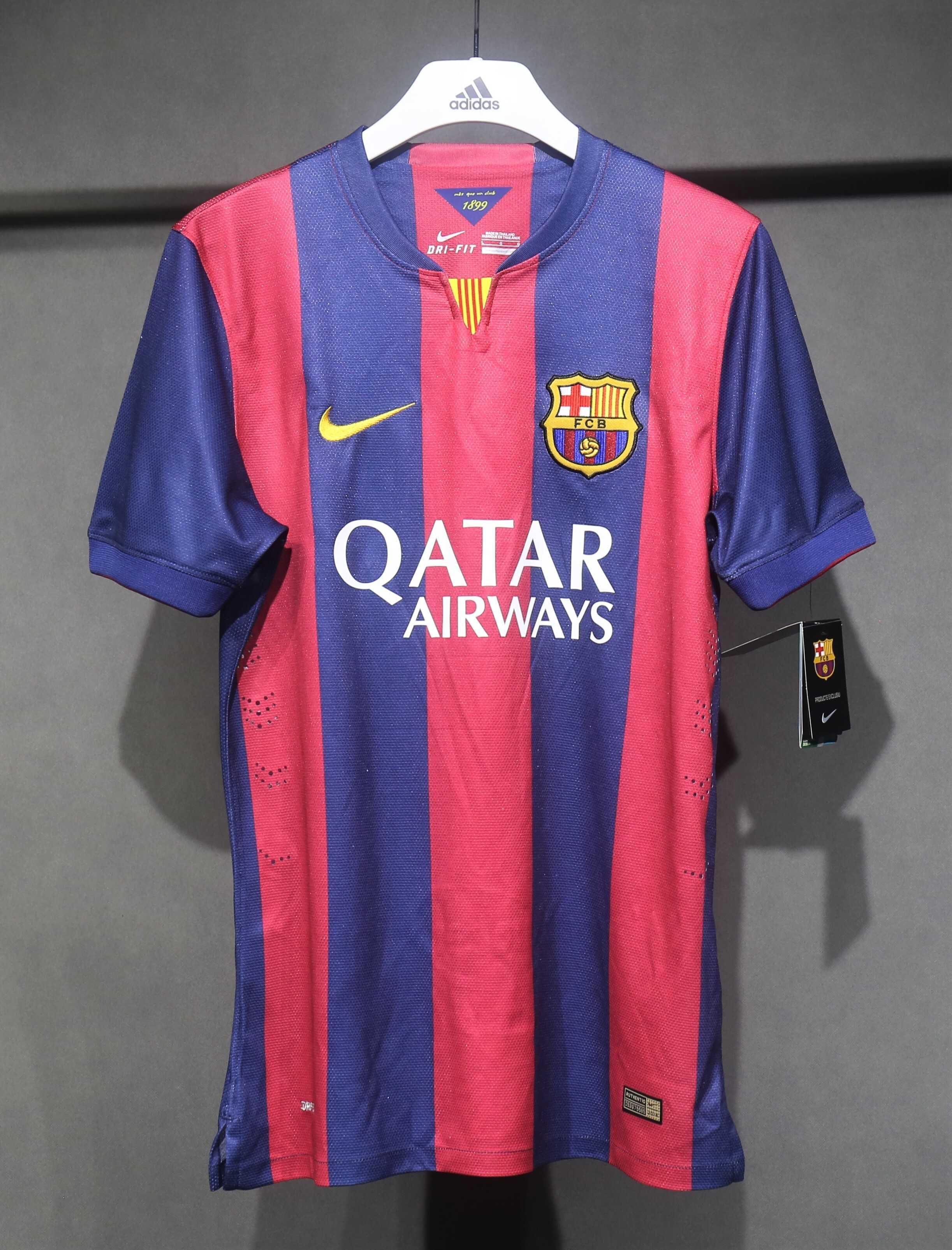 Retro 2014/15 Barcelona Home player version Size S-3XL