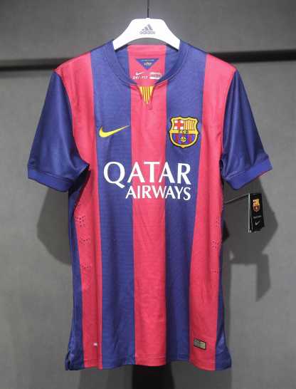 Retro 2014/15 Barcelona Home player version Size S-3XL