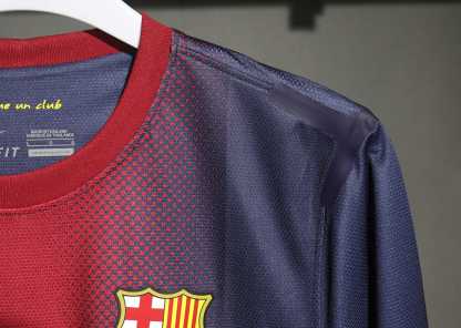 Retro 12/13 Barcelona Home long sleeve player version Size S-3XL