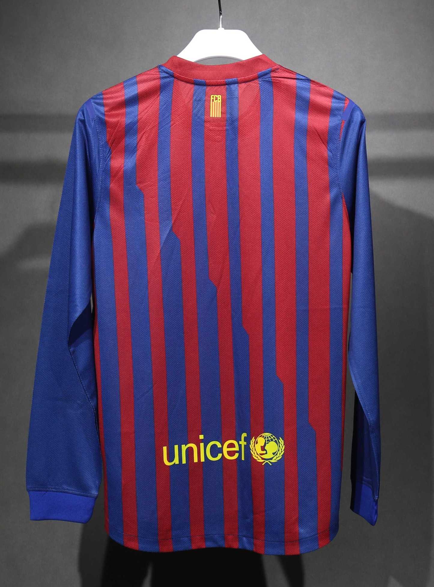 Retro 11/12 Barcelona Home long sleeve player version Size S-3XL