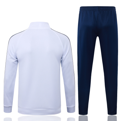 26/27 re@l Medrid white/Dark pants  Full-Zip Jacket Suit