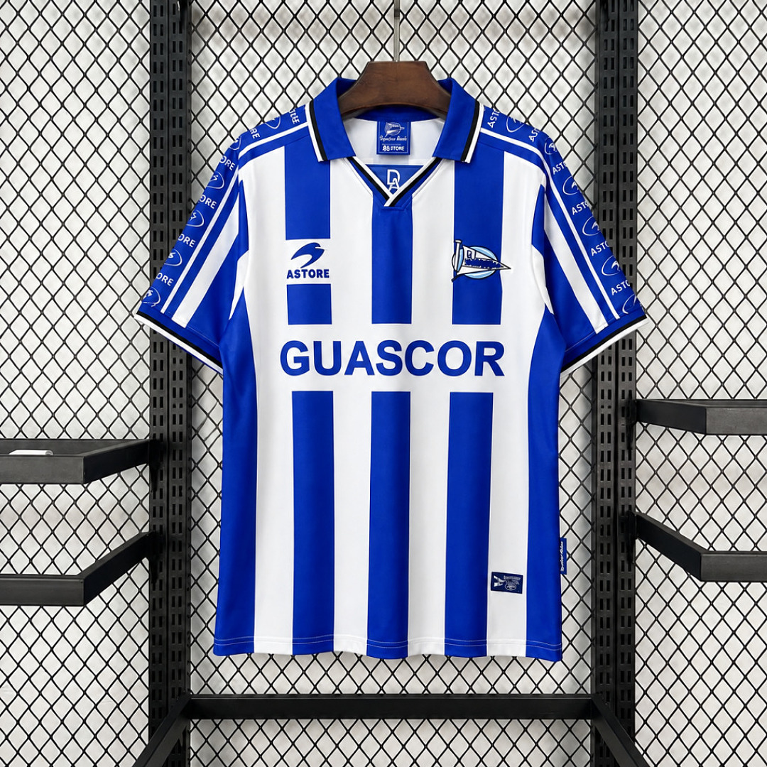 98/99 Deportivo Alaves home retro version S-XXL