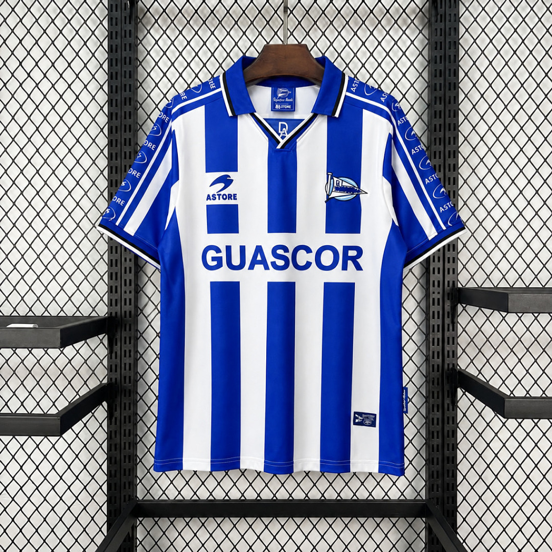 98/99 Deportivo Alaves home retro version S-XXL