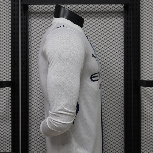 26/27 Man-City white long sleeve player version S-XXL