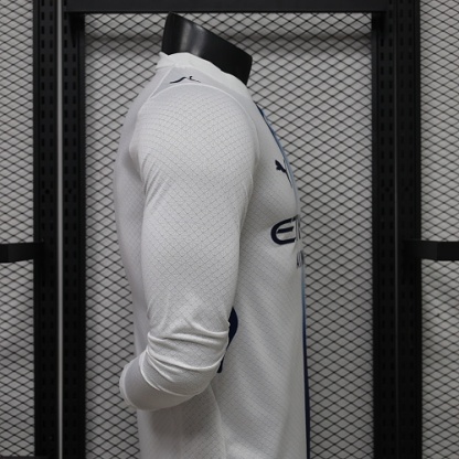 26/27 Man-City white long sleeve player version S-XXL