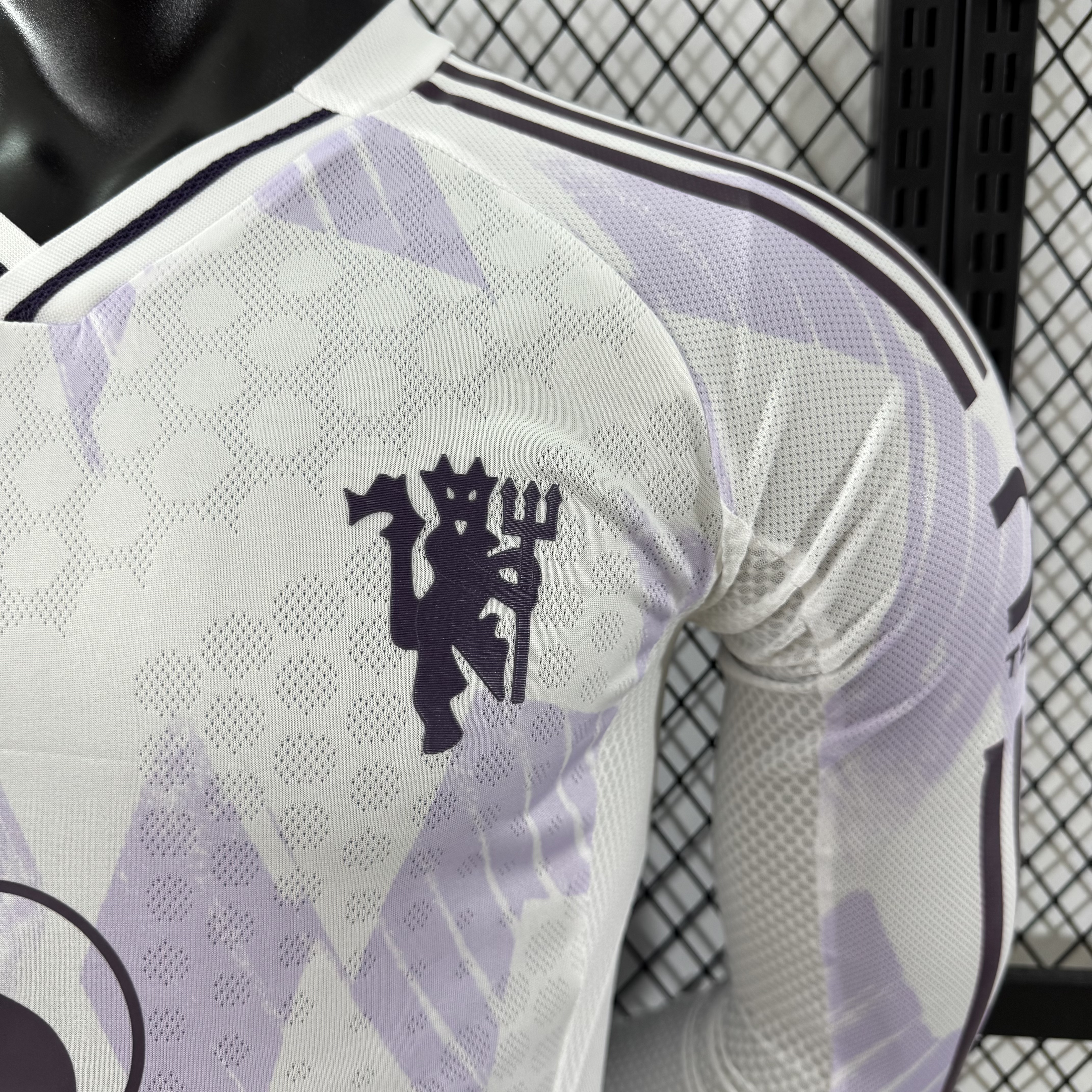 25/26 Manchester United M-U Away Long Sleeve Player Version S-3XL