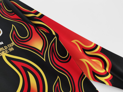 1998 Japan goalkeeper fire long sleeve retro version S-XXL