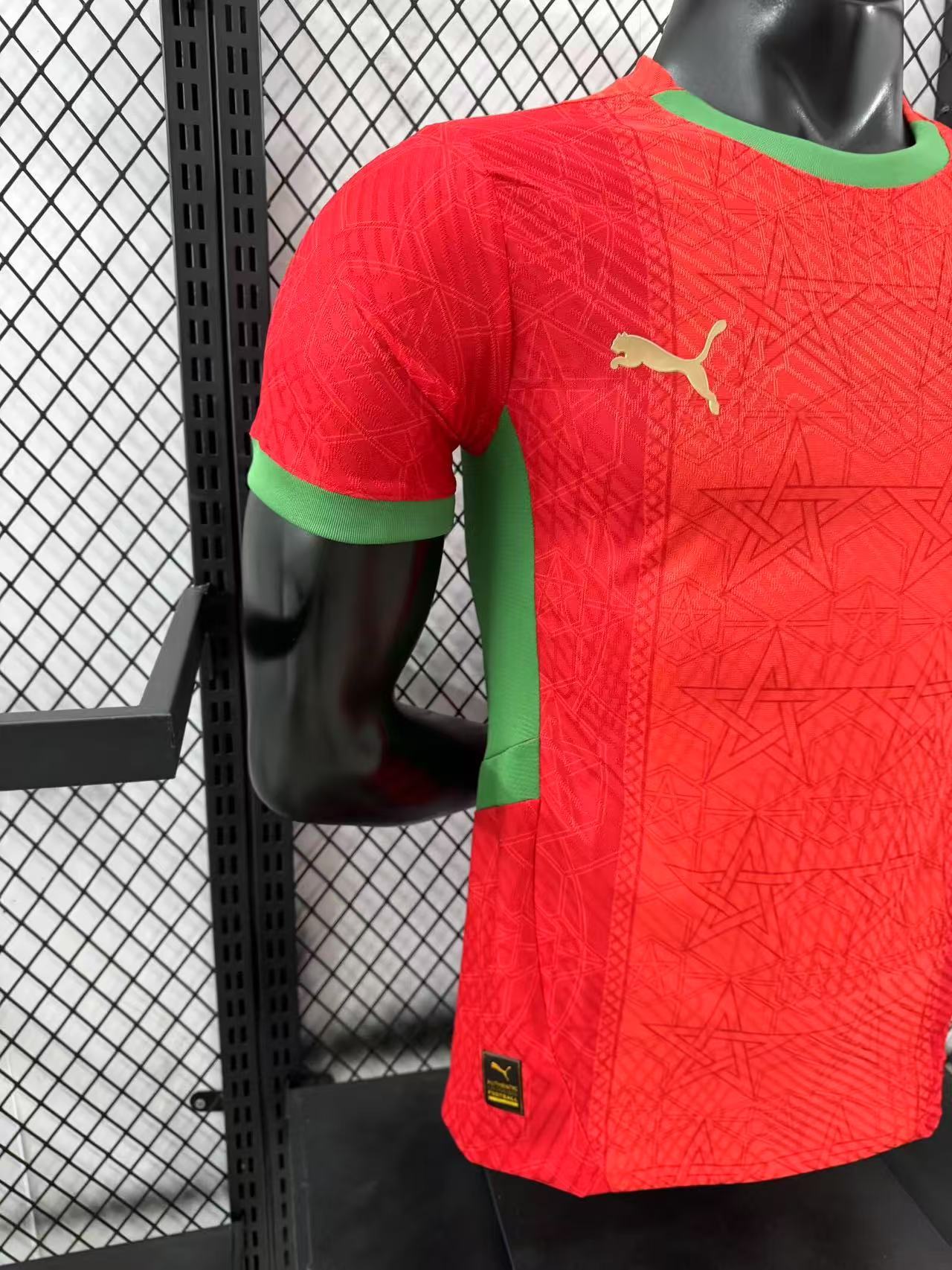 2025 Morocco home player version S-XXL