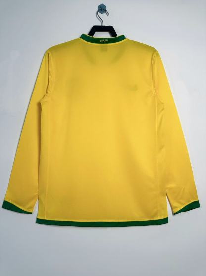 Retro 2006 Brazil home long sleeve S-XXL