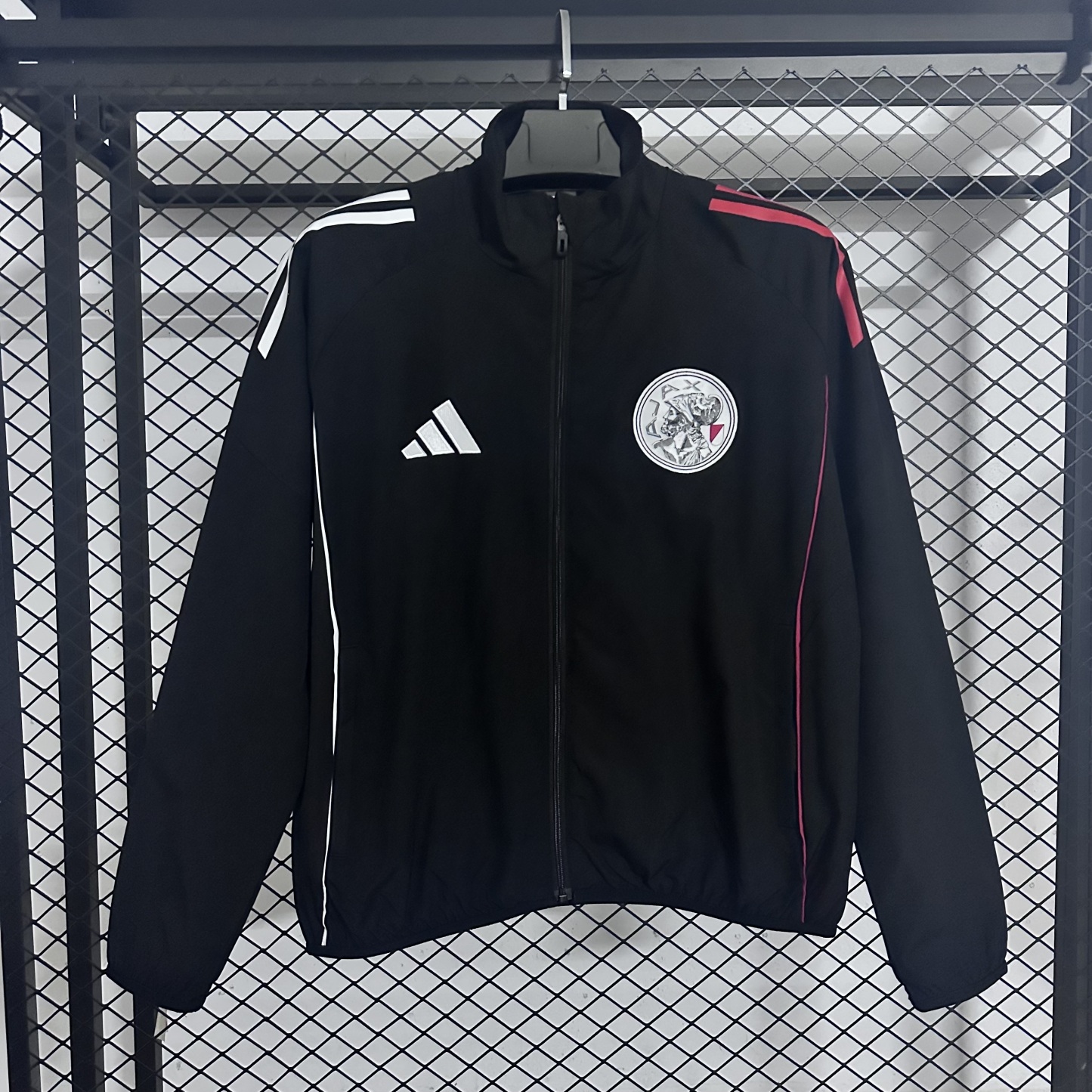 25/26 Windbreaker AJAX training Black Waterproof version S-XXL